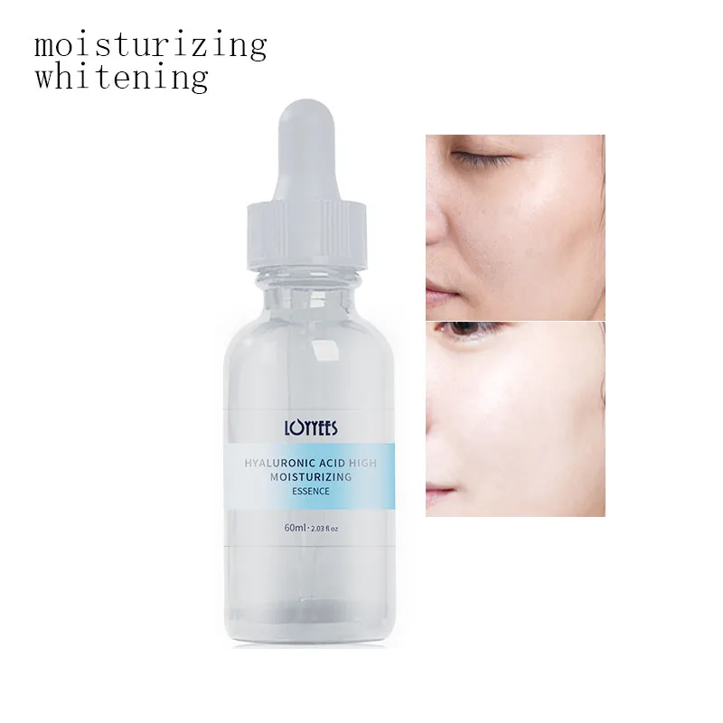Private Label Wholesale Vegan Natural Face Serum Anti Aging Brightening Skin Moisturizing Hyaluronic Acid Organic Facial Serum
