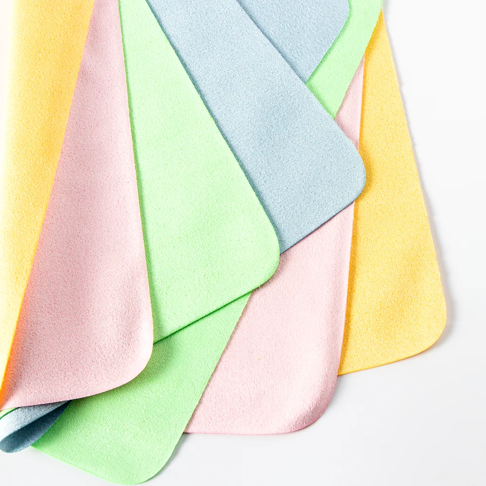 Factory Price Microfiber Glasses Lens Wiper Cloth For Eyeglasses cleaning