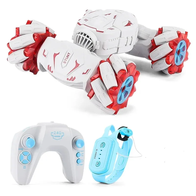 JC06 RC Stunt Car Remote Control Watch Gesture Sensor Electric Toy RC Drift Car 2.4GHz 4WD Rotation 360 Kids Christmas Gifts