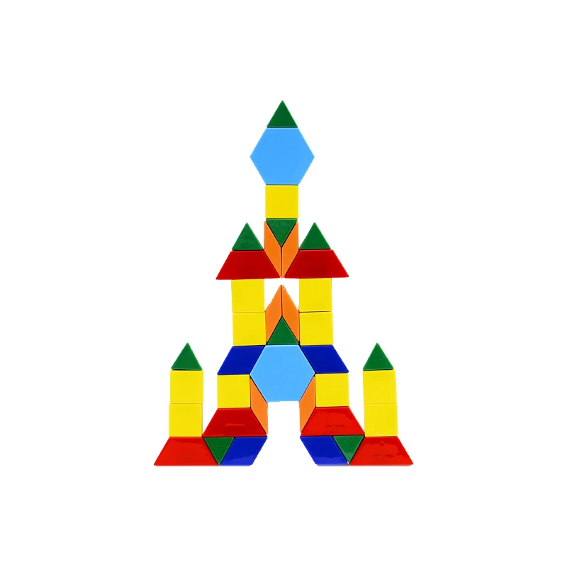 24 pcs magnetic pattern blocks learning resources pattern block pictures for kid