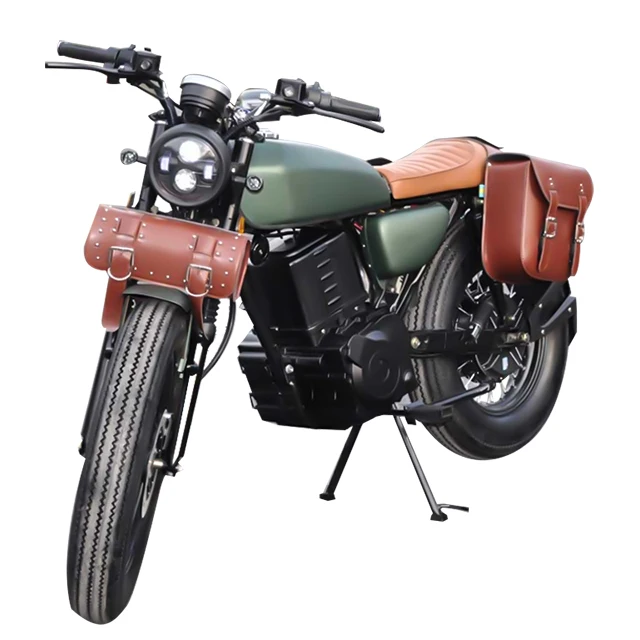 Factory Off-road 3kw CG Retro Electric Motorbike Old Schoool Classical Fat Tire Touring Racing Motorcycles