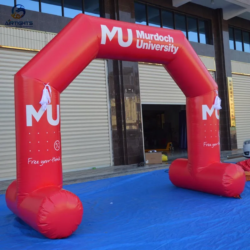 Outdoor Factory Price Custom Entry Way Advertising Inflatable Arch with Base