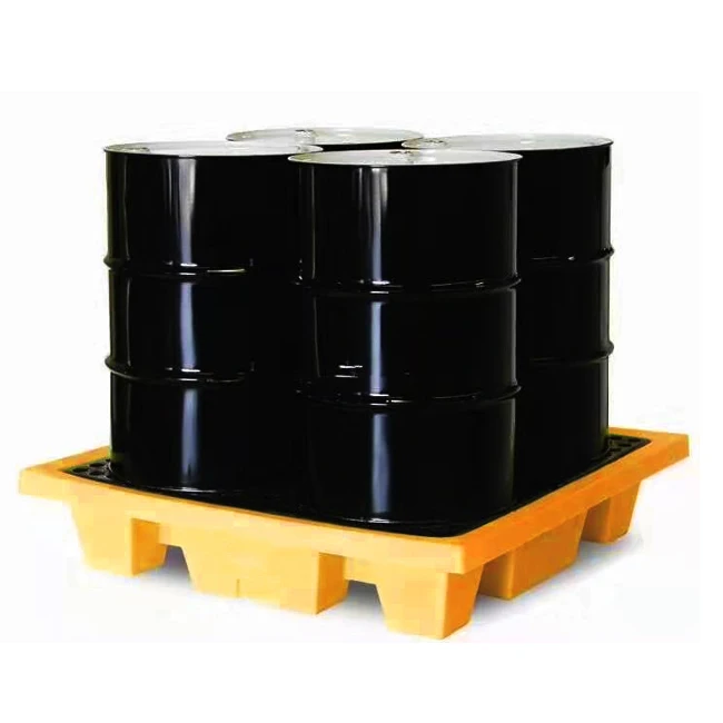 4 Drums Spill containment pallet