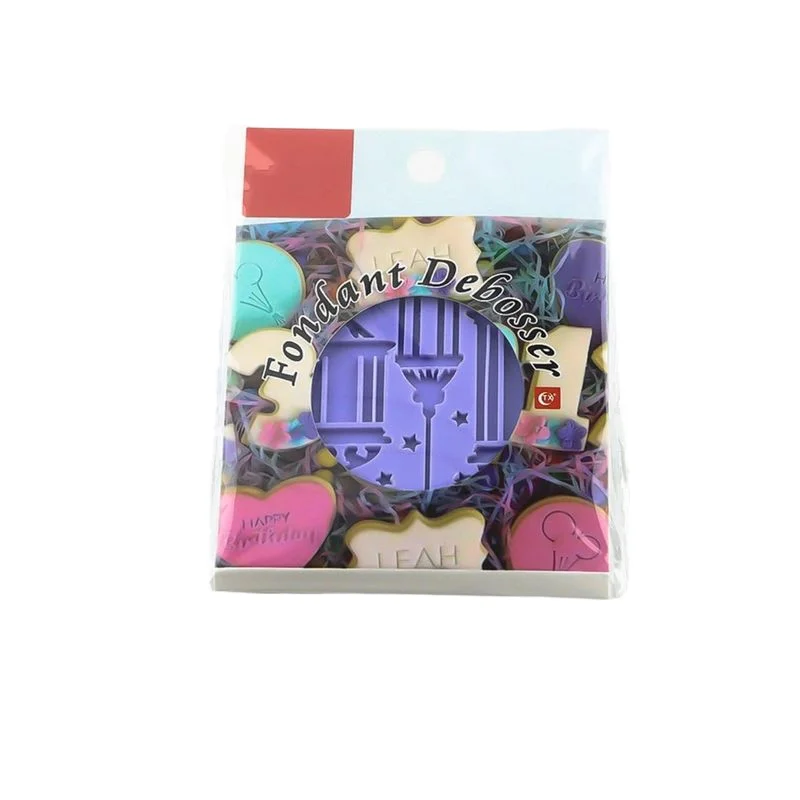 Выпечка печенья украшение торта/Сахарная паста/Кекс с днем рождения Фондант тиснение 3D дизайн штамп