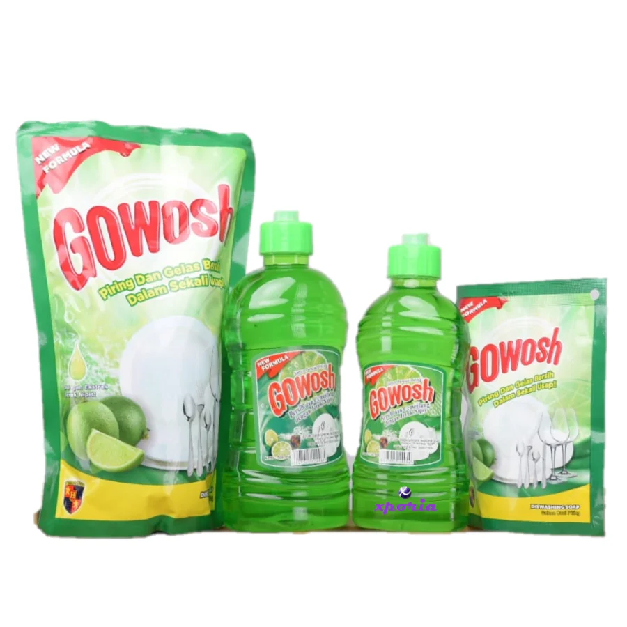 GOWOSH Dishwashing Liquid 400ml  & 750ML bottles | Indonesia Origin