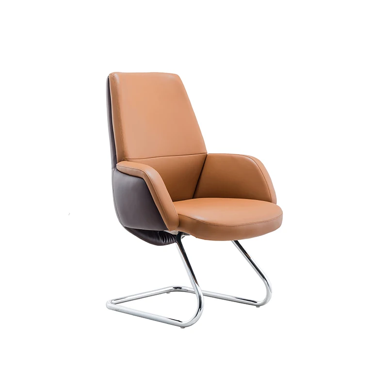 New style armrest office swivel chair office furniture reception leather bureau chairs