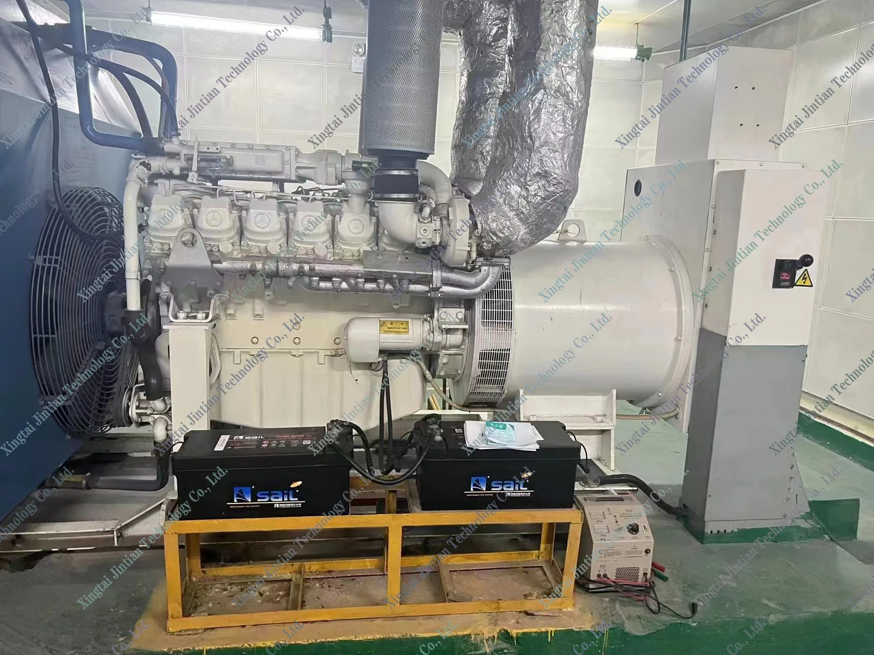 500kw used generator set for MERCEDESBENZ