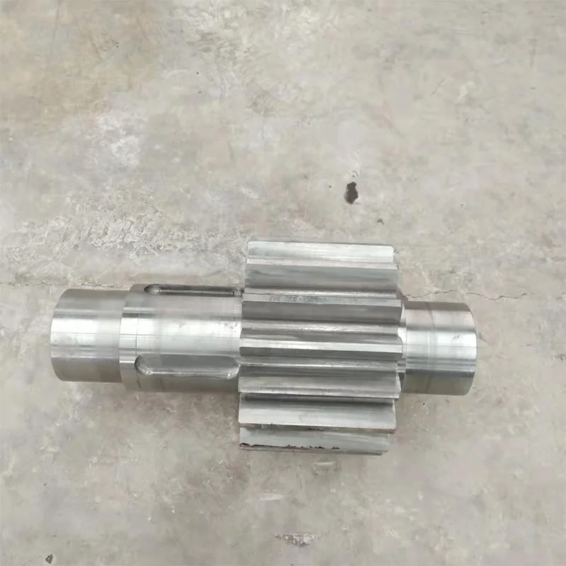 Custom Cnc Machining High Precision Spur Gear Pinion Shaft