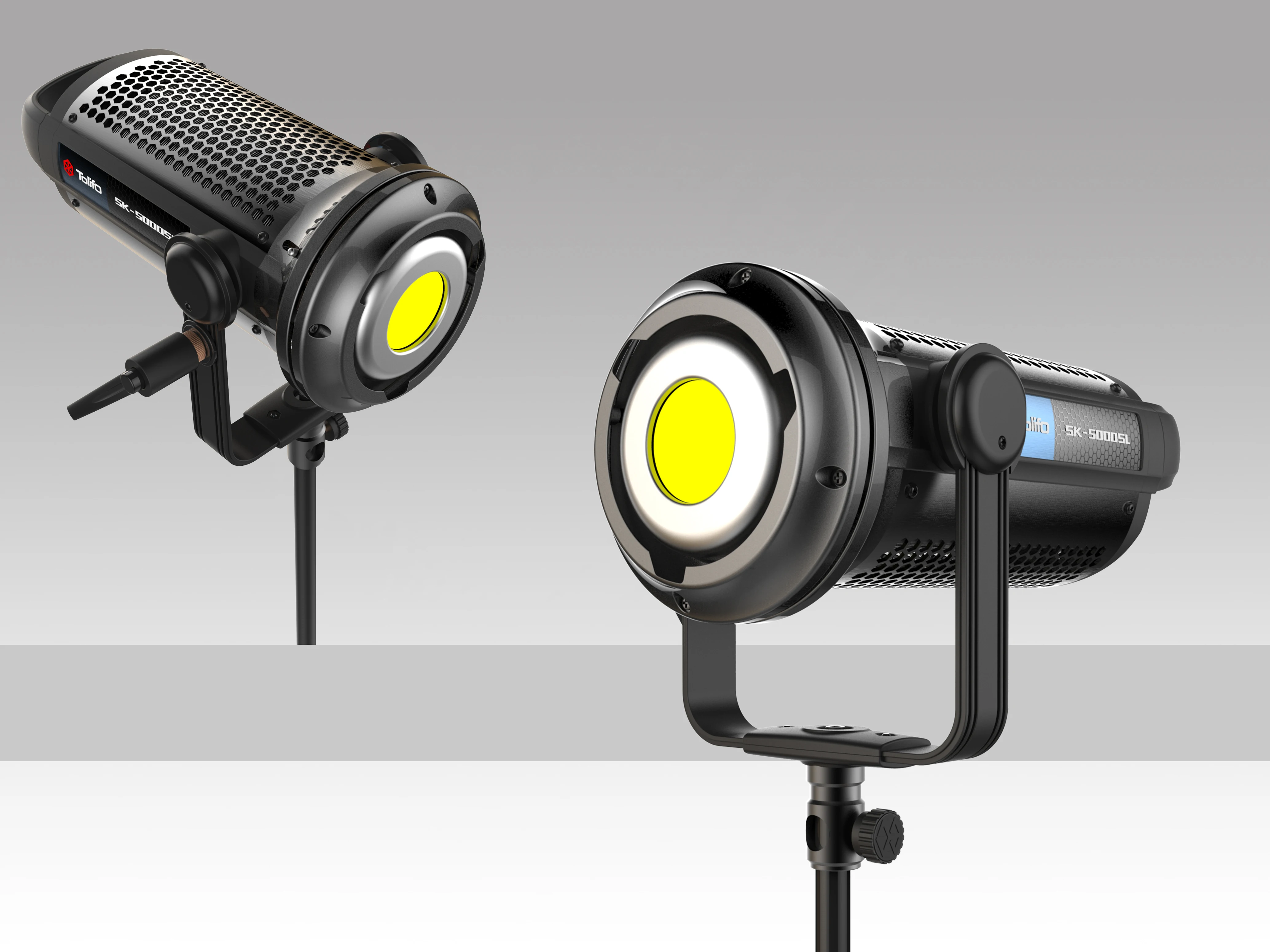 TOLIFO 500W 45000LM COB High Power LED Photography Lighting Kit Studio With V Lock Battery and Carry Bag