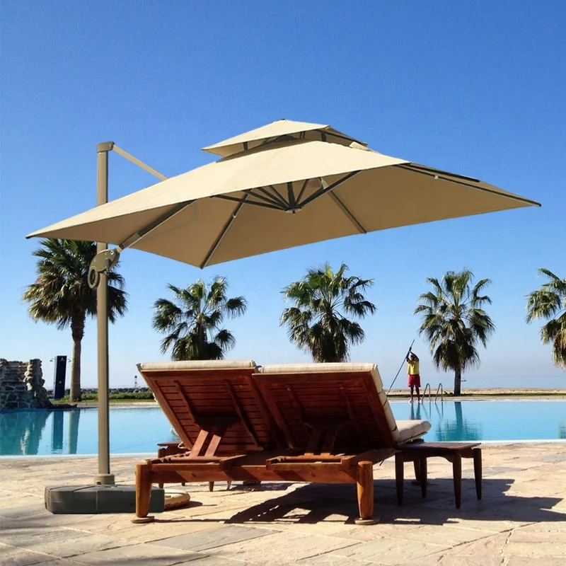 Made In China Furniture Big Superior Quality Design Gazebo Offset Outdoor Umbrella