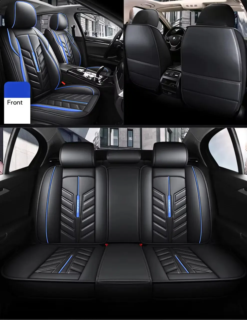 High Quality 5 Seats Leather Car Seat Cover For Mazda 3 BL 2005 2006 2007 BK 6 GJ GG CX5 CX3 Accessories