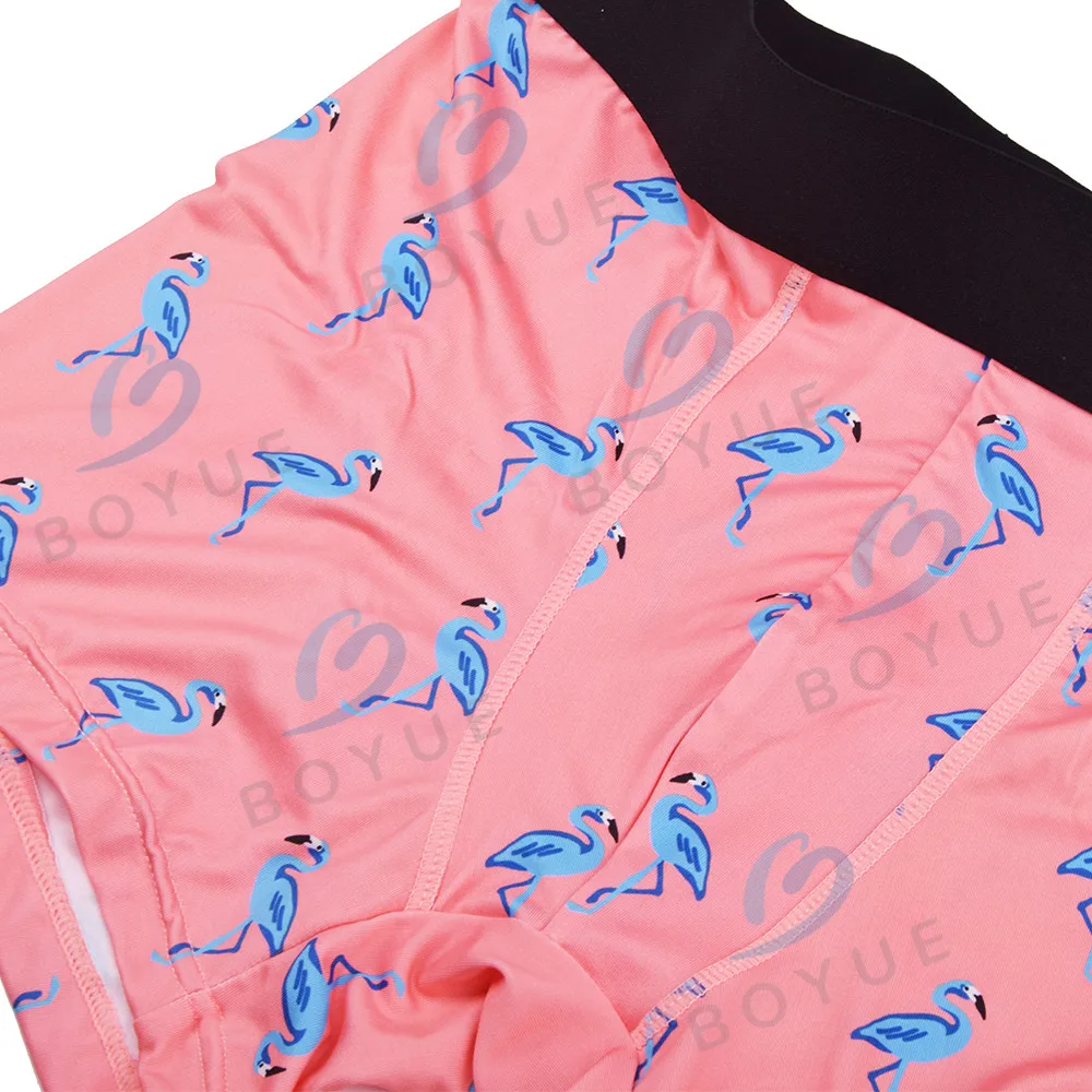 Wholesale oem high quality sublimation full printing customised logo printed mini trunks briefs for men