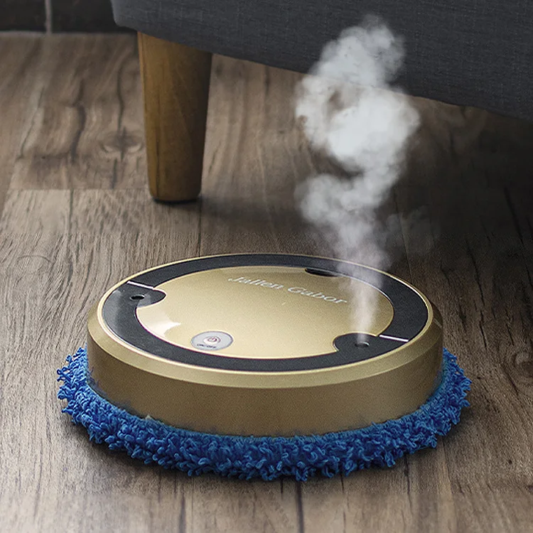 Перезаряжаемого 360 спин автоматической чистки пола mopper УФ лампа распыления воды на случай запотевания стекол можно использовать для сухой и влажной уборки Электрический робот