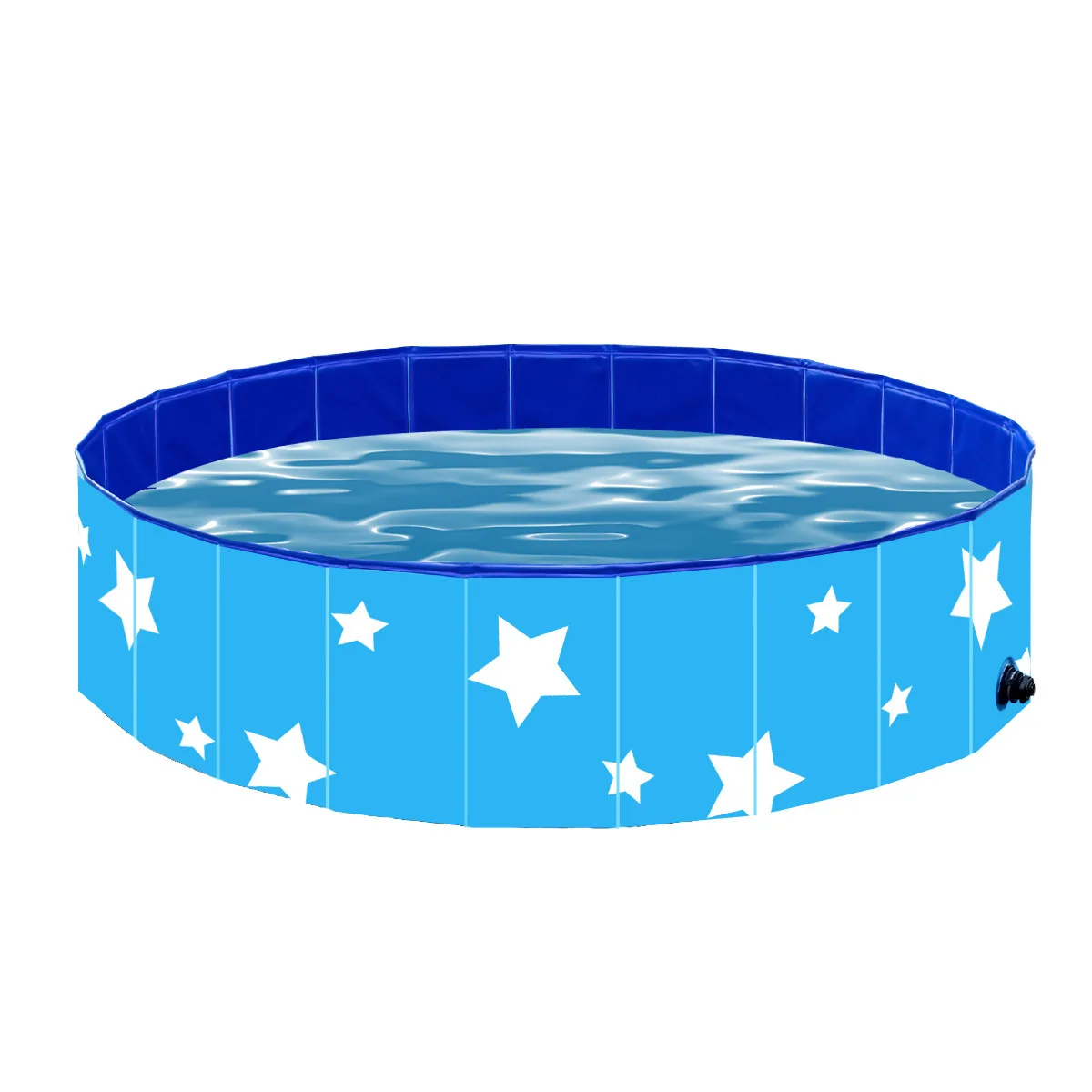 Convenient storage foldable pet pool Multi-size safe pet swimming pool Outdoor joyful interactive pet bath tub