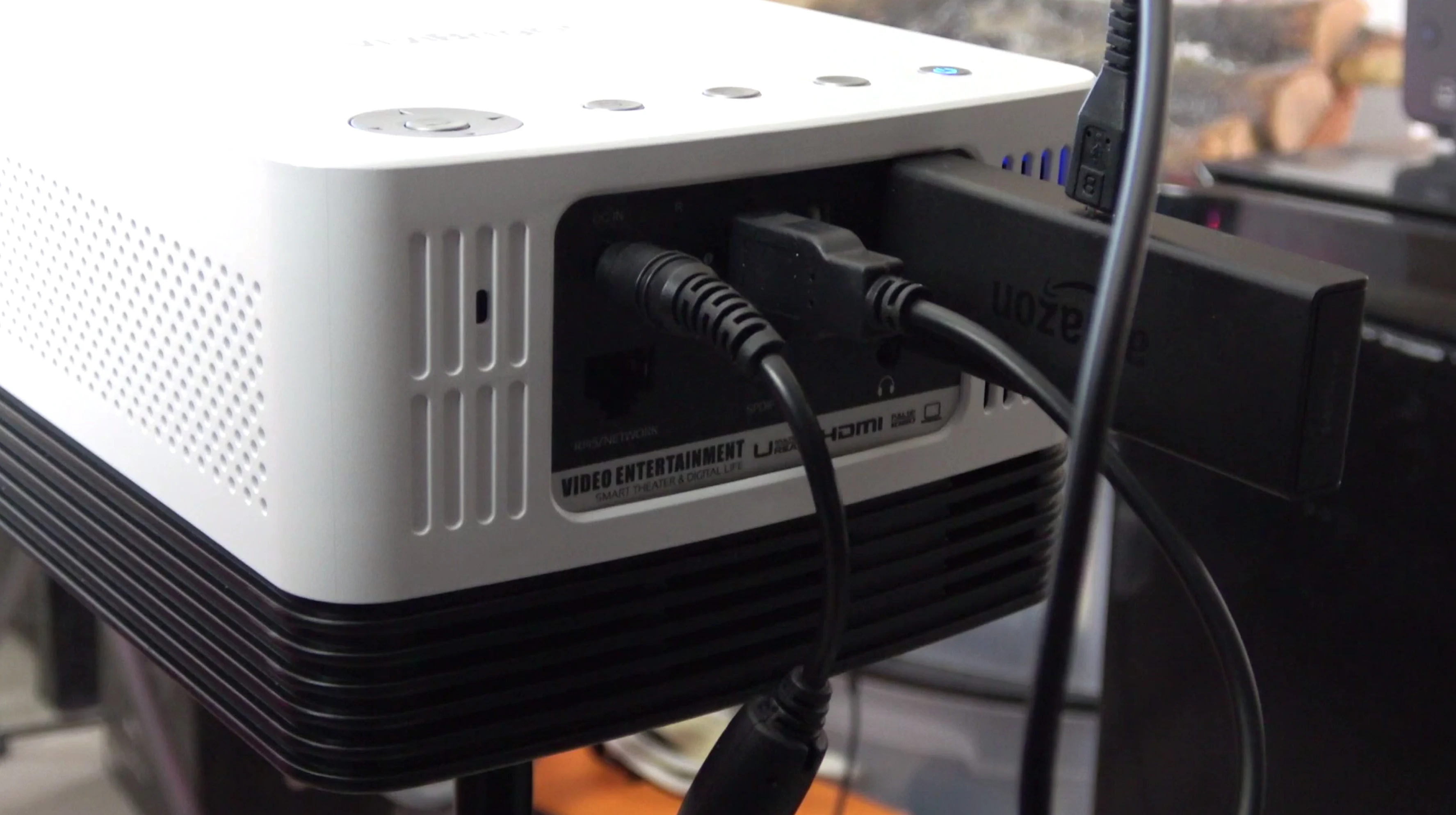 Digital Projector VIVIBRIGHT J20 FHD 1080P 4K Supported DLP Projector High Brightness for Office and Home Theater  Projector