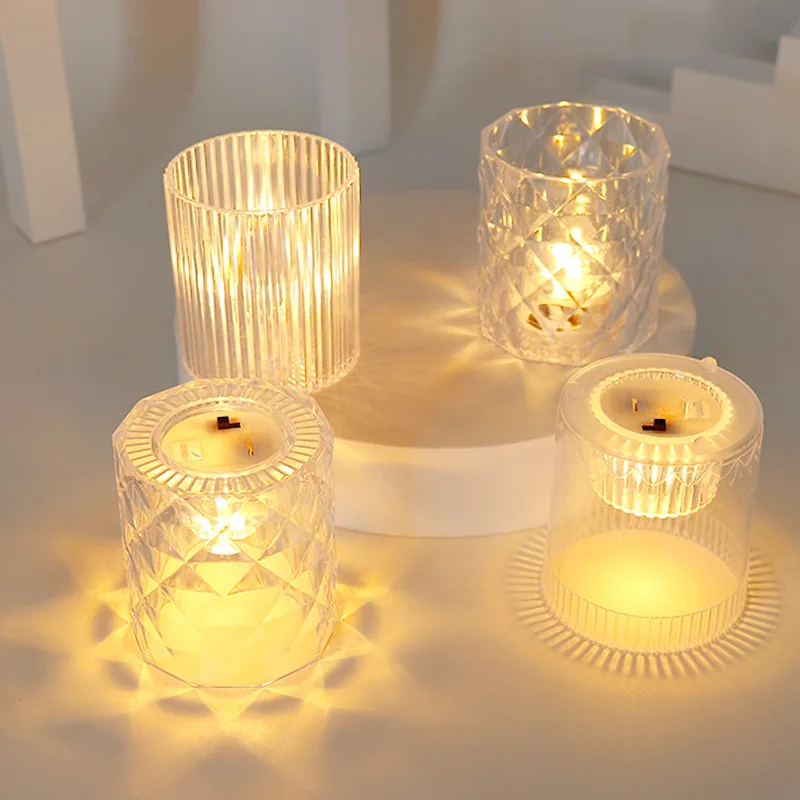 Lighted Up Crystal Cup Decoration Desktop Tabletop Decor for Living Room Bedroom  Indoor Used Popular Designs