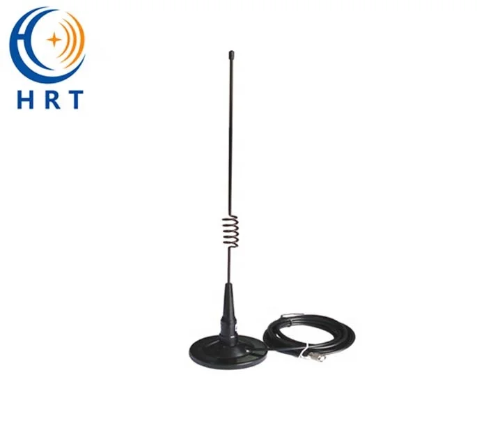 VHF SMA male mobile car magnetic antenna