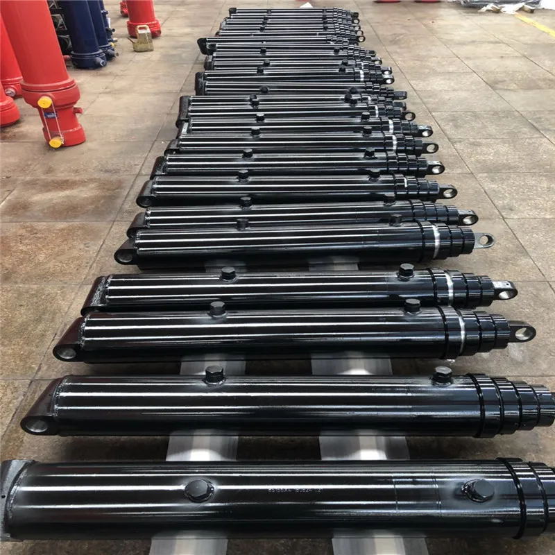 hydraulic piston Parker type customized cylinders Hydraulic hoist manufacturer from shandong xingtian machinery XINGTIAN hydraulics parts FAW hydraulic cylinder