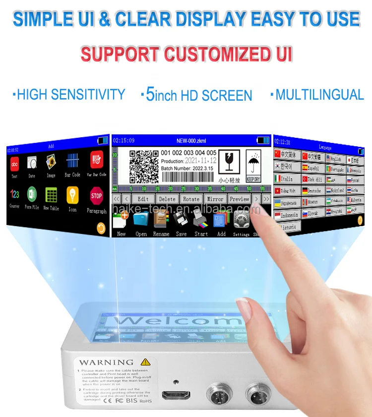 Large Format Online Inkjet Printer For Badges For Professional Quality