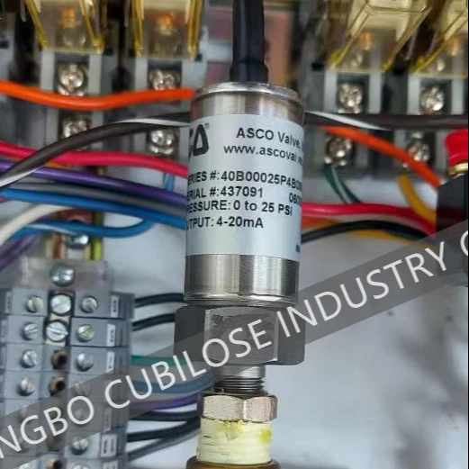 Instead for ASCO Valve 40B00025P4B0000 437091 0 TO 25 PSI 4-20mA