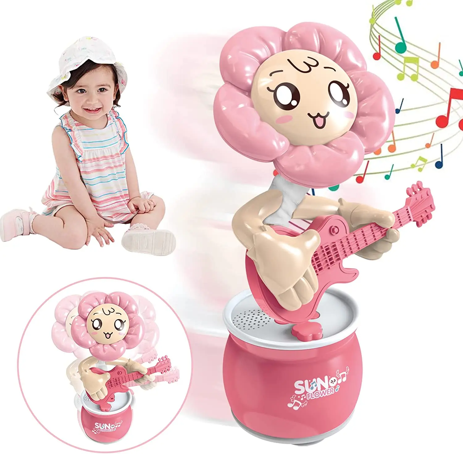 factory price Musical Toy for Toddler Girl Interactive Creative Toy Baby Music Sing Talking Repeat Dancing Preschool Gift