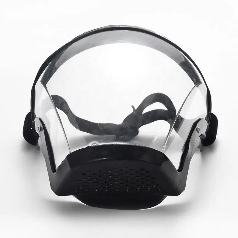 PC Proof Anti-fog Plastic Protective Clear Safety Full Face Protection Cover