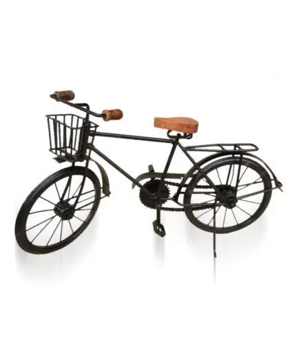 Metal craft vintage home decor miniature wrought iron wire art bicycle best selling metal small bicycle for sale