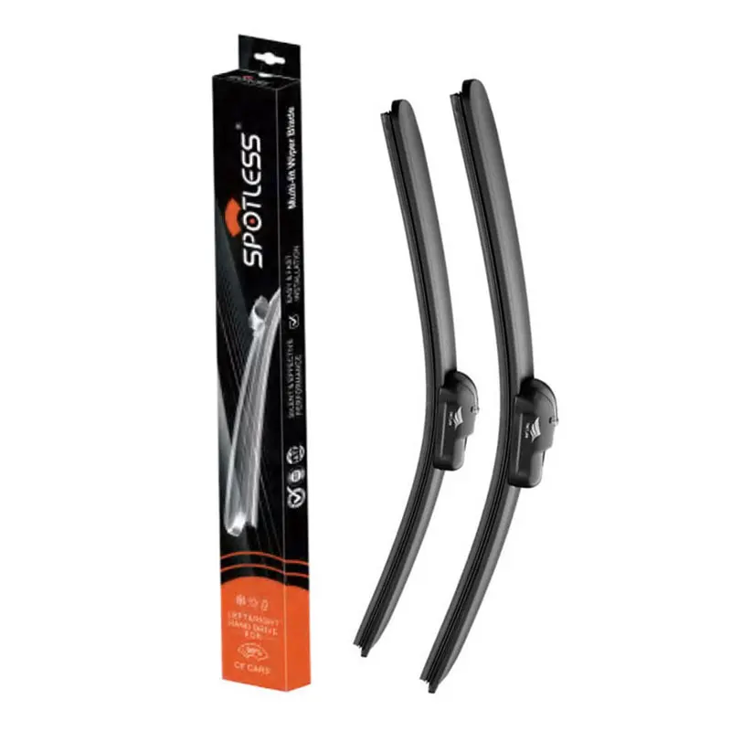 Высокое качество Универсальное универсальное лобовое стекло Гибридный плоский мягкий автомобильный стеклоочиститель автомобильные аксессуары резиновые щетки стеклоочистителя