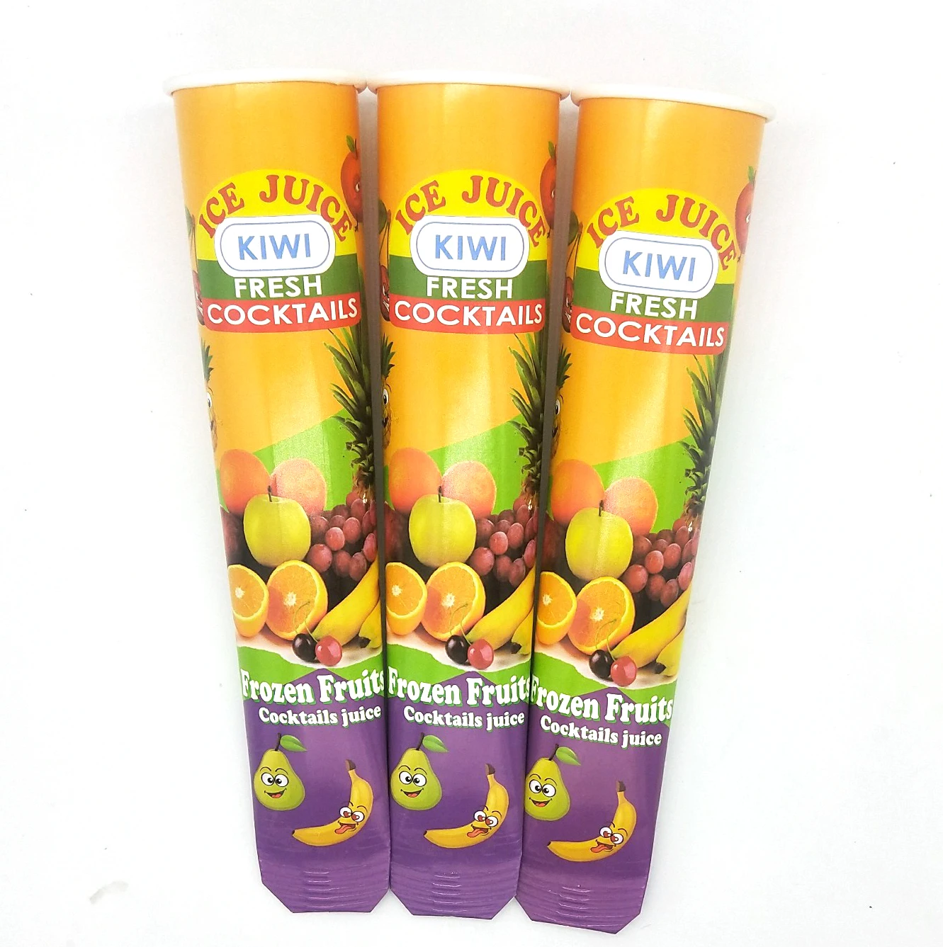 Calippo труба из алюминия Типсы мороженого на палочке для 120 мл мороженое бумажная пробка Подгонянная желе Мороженое трубки