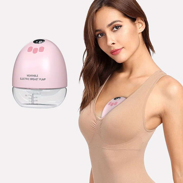 Natural 3D breast feeding Intelligent  Mini Wireless Wearable Electric Breast Pump