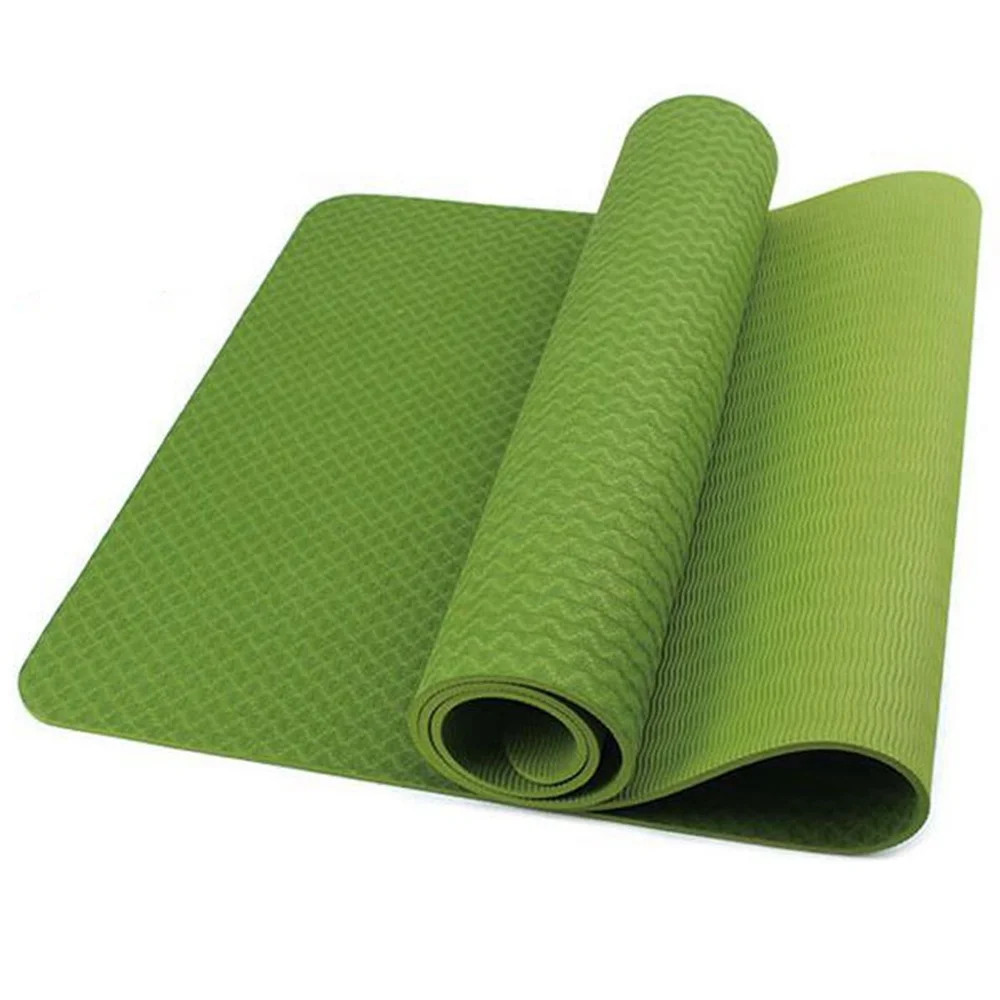 yoga mats TPE with carrying bag