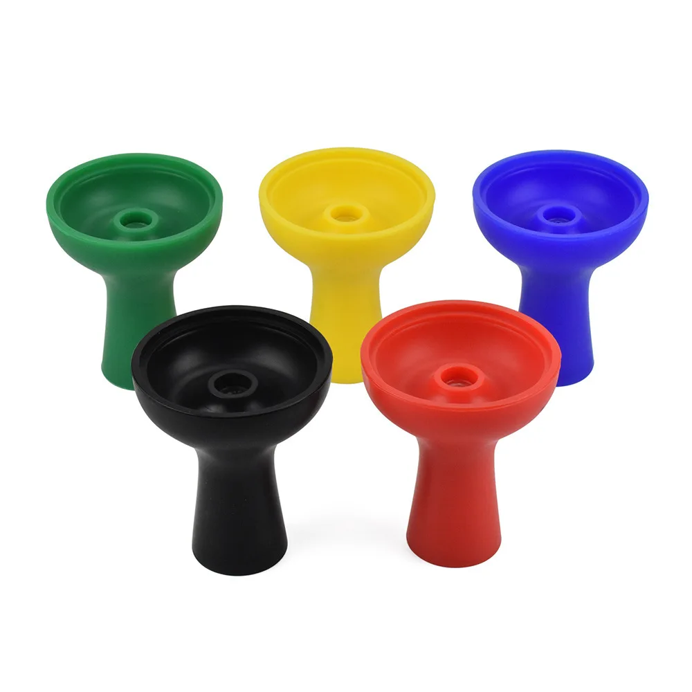 Wholesale Smoking Hookah Accessories Narguile Part Silicone Hookah Shisha Smoking Water Bowl Accessories with Large 1 Hole