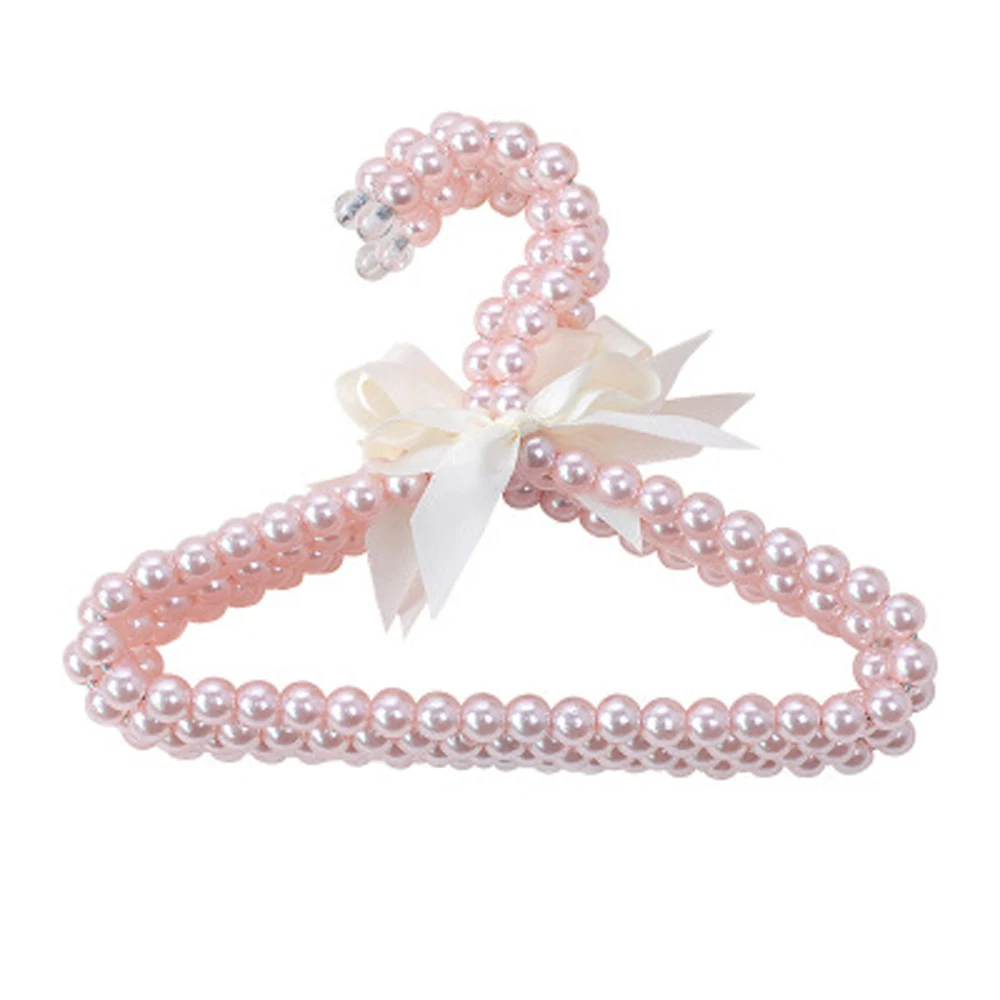 Wholesale Design Elegant Pearl Pet Clothes Hanger For Pet Shop Luxury
