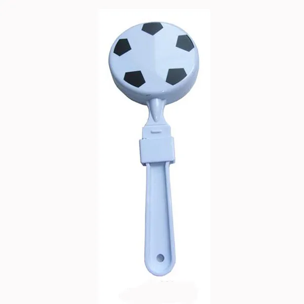 Plastic Football Shape Hand Clapper Noise Maker for Sports