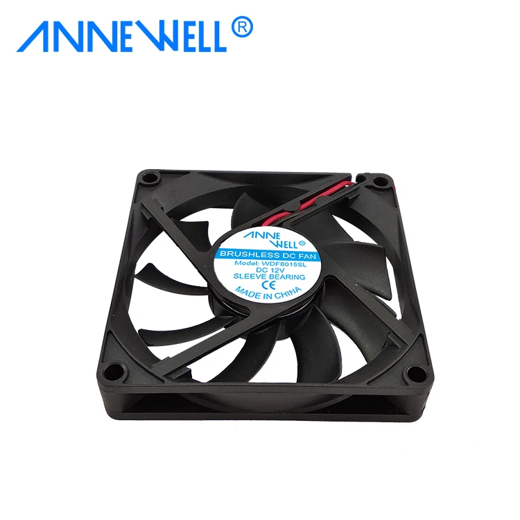 3 inch 80mm 3D printer silent fan WDF8015 ball bearing CPU Case Inverter fan 12v/18v/36 volt dc brushless computer cooling fan