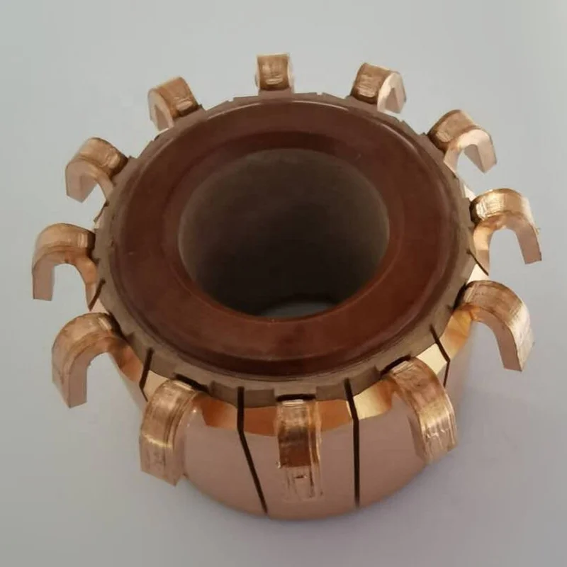 12 segments hook type starter motor commutator/collector/kollektor 30*15*23mm*12P
