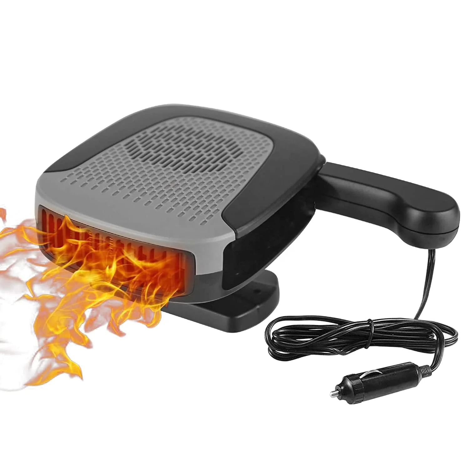 Автомобильный нагреватель Портативный 12 В 150 Вт автомобильный вентилятор с очисткой воздуха 2 в 1 Функция быстрого нагрева и охлаждения подключается к прикуривателю автомобиля