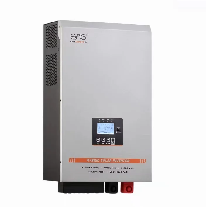 3kw 1.5kw 2kw 4kw 5kw 6kw инвертор гибридных солнечных инверторов 40A 60A со слежением за максимальной точкой мощности встроенный 12v 24v 220v с чистым синусом