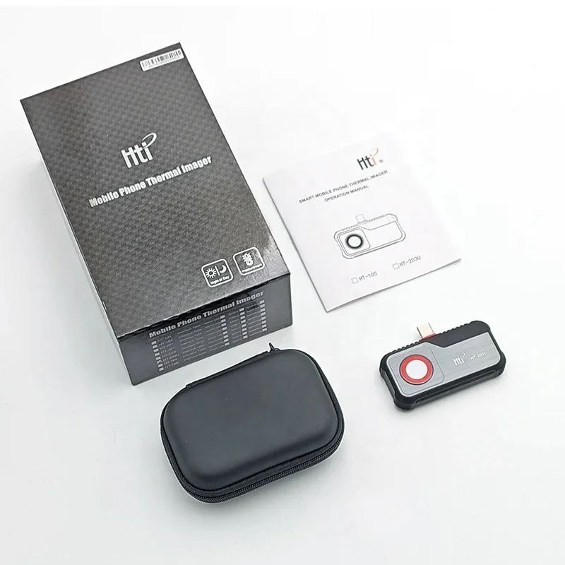 Hti HT-203U Mobile Camera thermal imager Infrared Optics Heat IR HD Thermal Imaging for iOS Smartphones