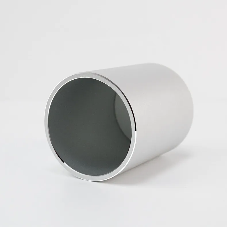 
Alloy Material Highlight Edge Business Custom Laser Engraving Logo Pencil Cup Pen Holder 