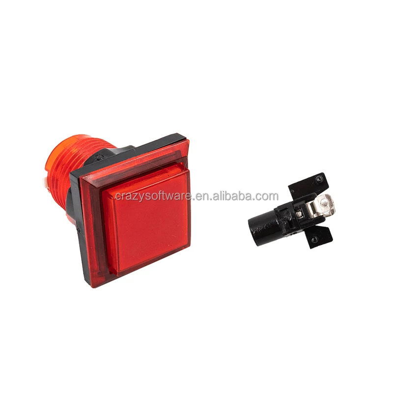 2024 LED Illuminated Built-in Switch 5V Push Button For Arcade Shooting Game Machine
