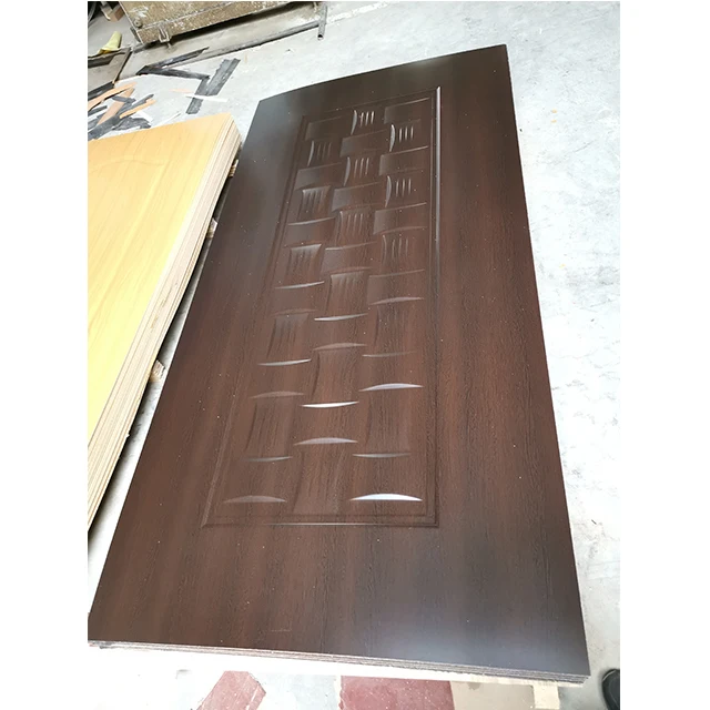 3mm Melamine HDF Molded Door Skin Used For Interior Door