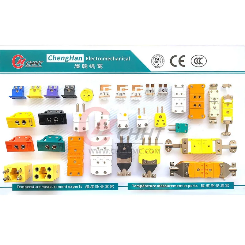 Type T Thermocouple Quick Disconnect Plugs And Jacks Electrical Terminal Connectors For Connecting Thermocouple And Lead Wire