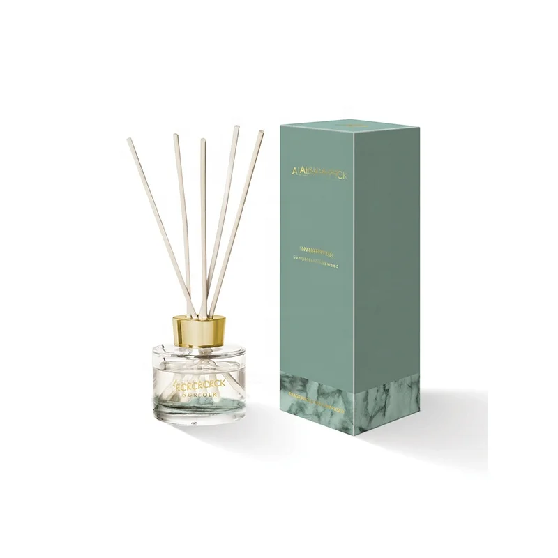 Custom empty reed diffuser box for reed diffuser hot sale diffuser box packaging