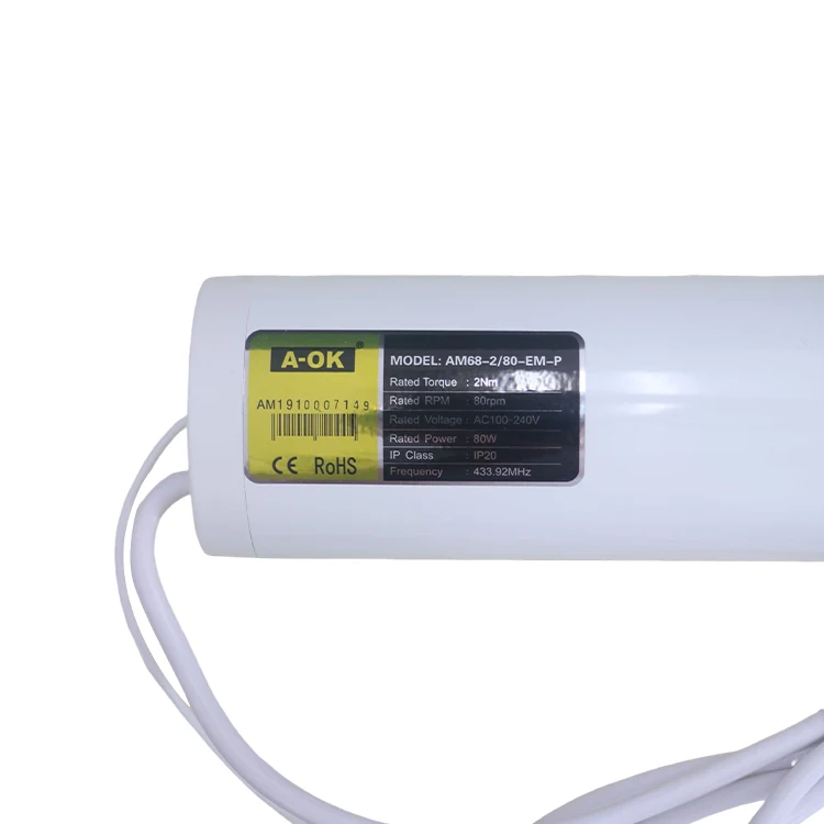 A-OK AC 100-240V Motor Electric Curtains Motor CE Certification 5 Years Warranty