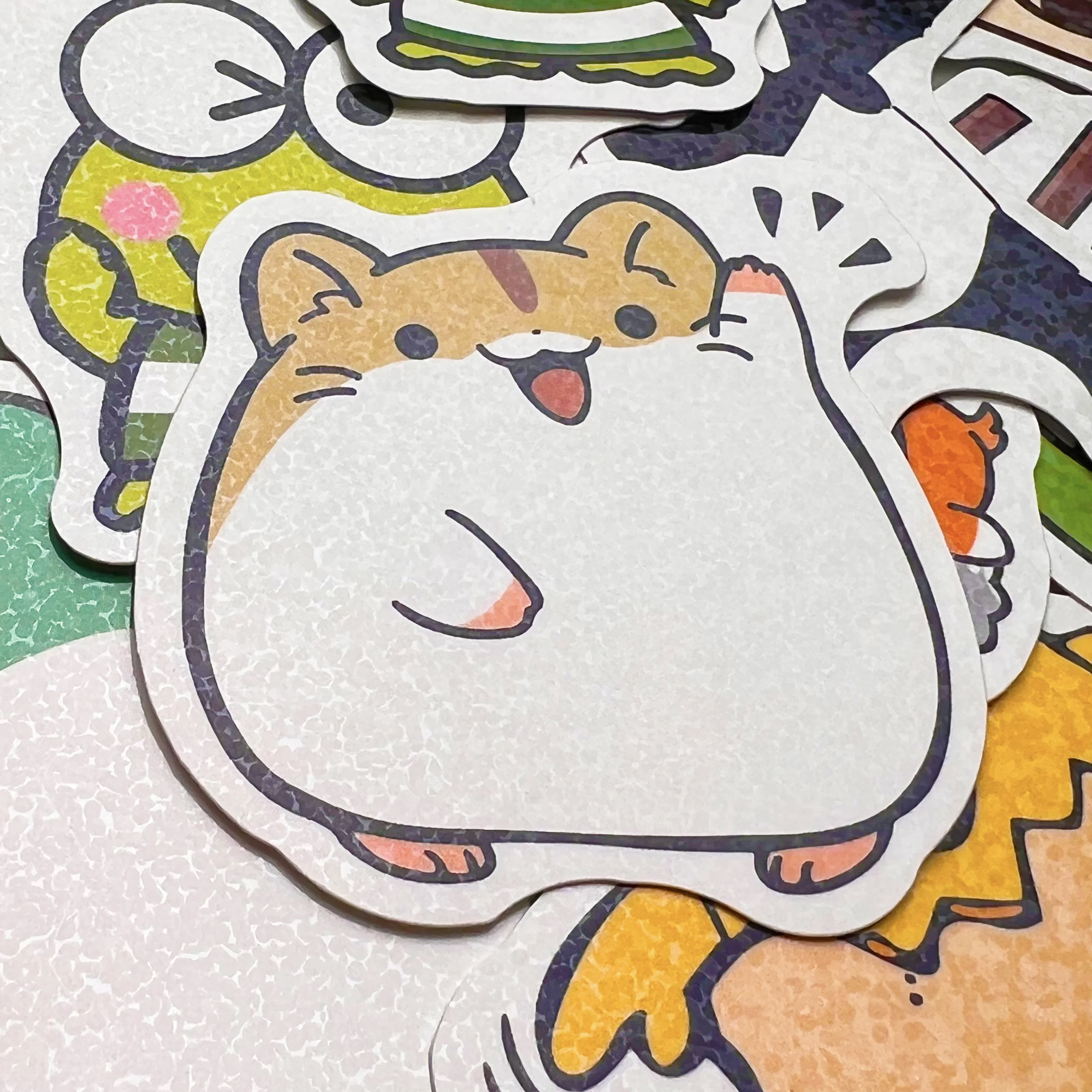 Scratch Proof UV Resist Waterproof Vinyl Outdoor Car Vehicle Laptop Door Decal Sticker Custom Die Cut Logo Customized Stickers