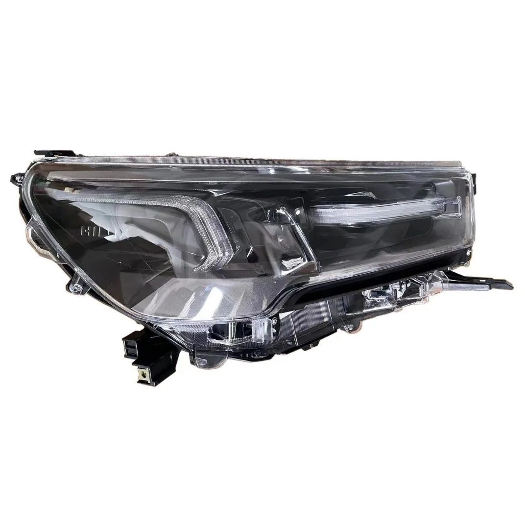 Car accessories for Toyota Hilux VIGO 2012 to REVO 2020 style front bumper with grille headlights fog lamp plug and play