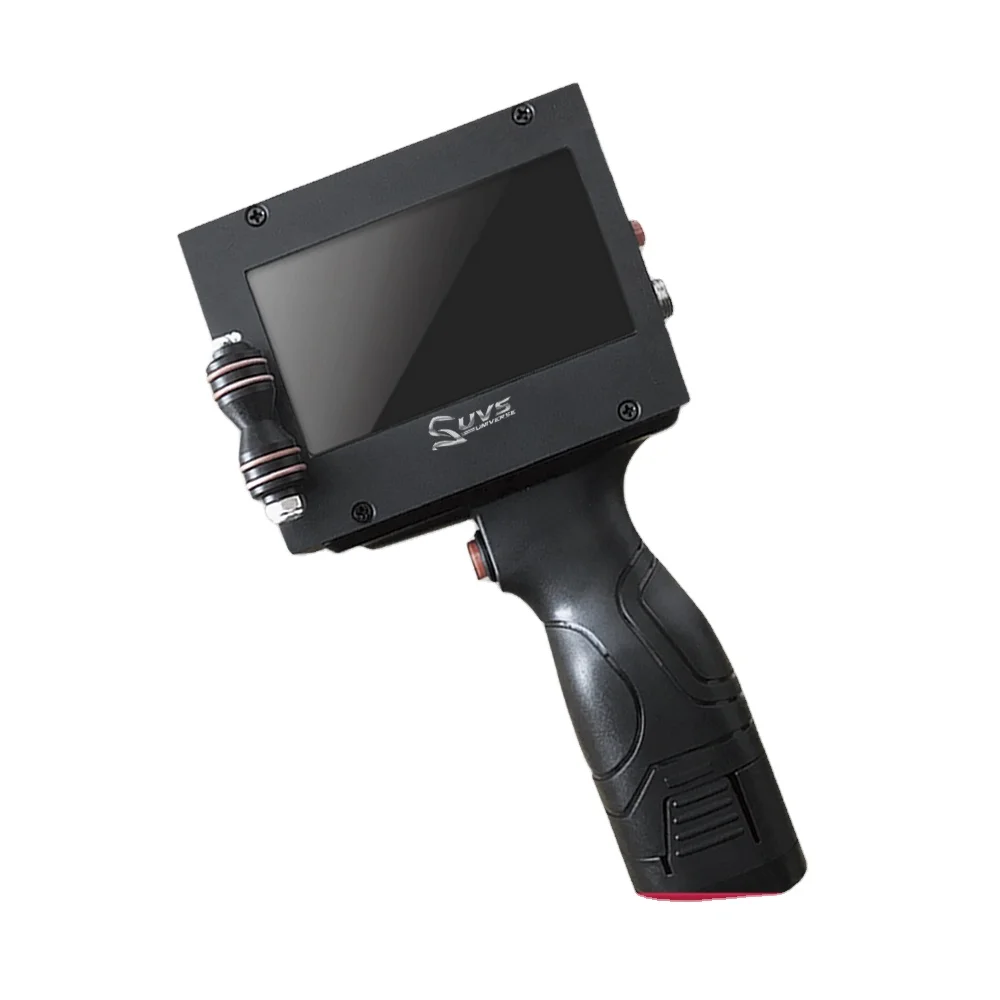 Handheld inkjet cartridge to print on label of bottle box ,high adhesion printer machine