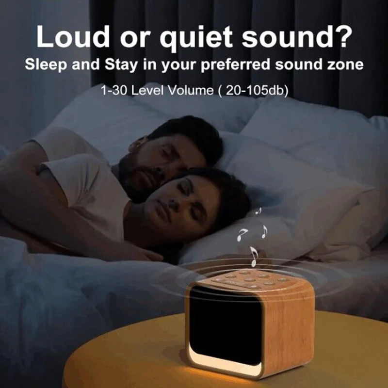 New design Bedroom Sleep Timer 7 Colorful Night Light  Table  Lamp Multifunctional Digital Alarm Clock with Bluetooth