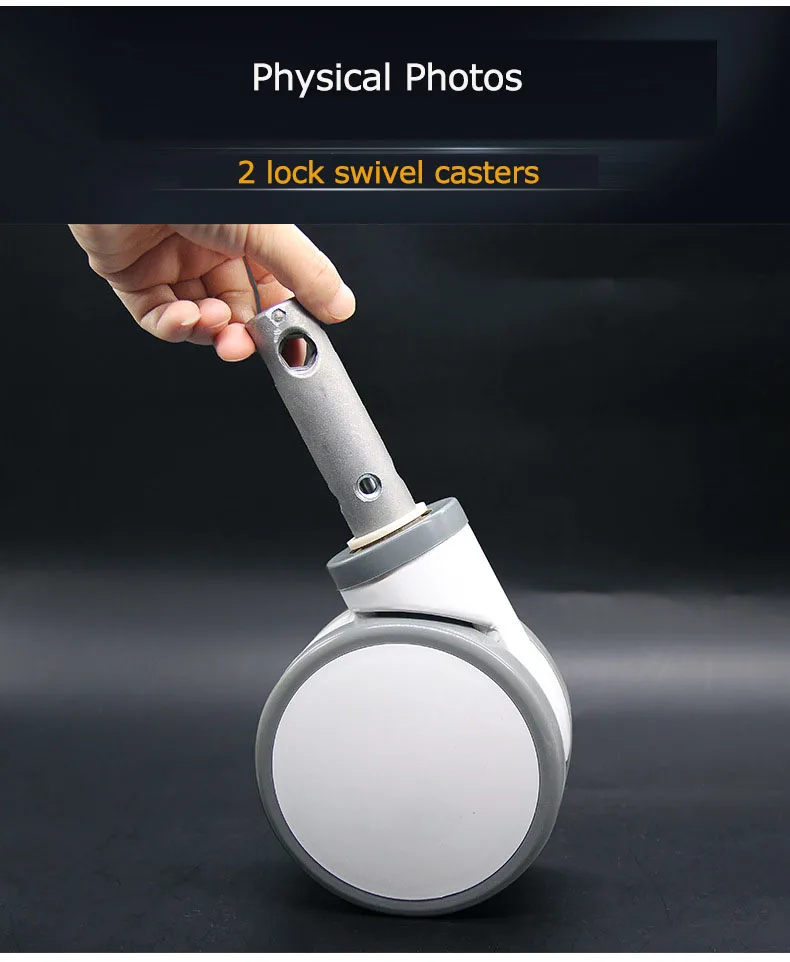 Ролик с центральным управлением, для больничных кроватей, двухколесный, 5/6 дюймов